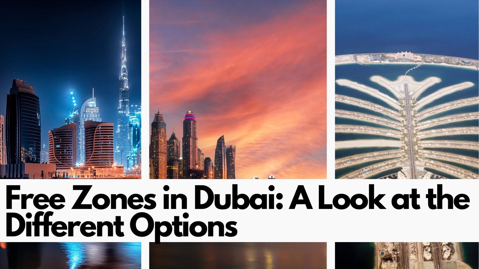 Free Zones in Dubai A Look at the Different Options