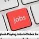 Highest Paying Jobs in Dubai