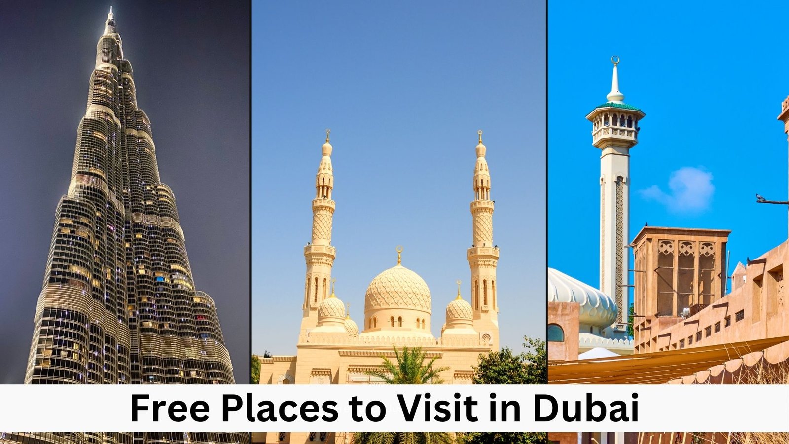 Free Places to Visit in Dubai